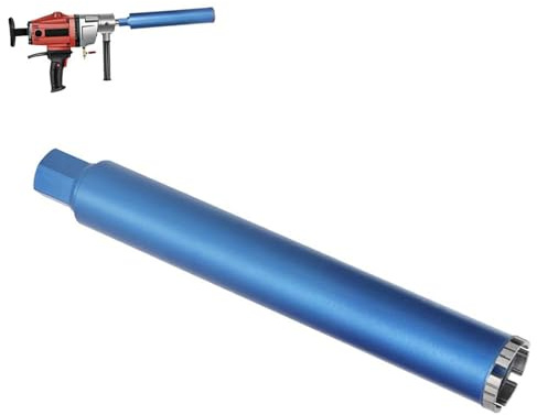 1 ¼ UNC Diamantbohrkrone Ø 62mm L 460mm 6 Segmente zum Beton Fliesen | mit 10mm Turbo, Dosensenker Diamant-Bohrkron Kernbohrkrone für Kernbohrgeräte, Nass- / Trocken Bohrkrone Fliesenbohrer