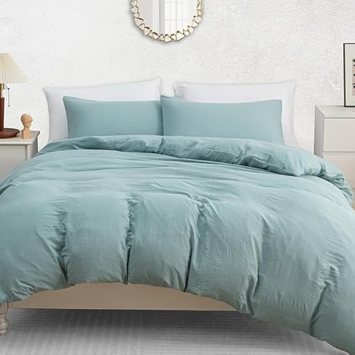 Pamposh Super King Duvet Set Pack Of 4 - Pre Washed Cotton Like Polyester | Soft Microfibre Polyester, Comfortable Sleep, Fade Resistant, Super King (220 x 260 cm), Zipper Closure, Machine Washable