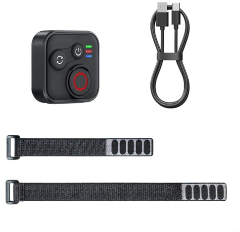 HOHOVYVY Telecomando Smart Wireless per action camere, con portata di 50 m, compatibile con Insta360 X5/X4/X3/Go 3S