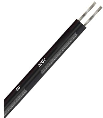 HSQPMGPRJ 2 pz 5/10/20/30/50 m Cavo Elettrico 28/26/24/22/20/18/16 AWG UL2468 di Estensione Striscia for Altoparlanti Audio Connettore della Batteria for Auto(Black 5m,22 AWG)