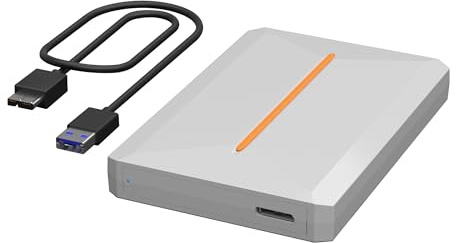 Odetina 2TB External Solid State Drive, High-Speed Compact Portable Drive USB 3.0 up to 5Gbps Compatible with 2.5 Inch SATA HDD/SSD for PC Laptop Desktop Gaming
