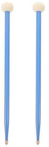 ULDIGI Maillets À Tambour À Double Tête En Érable Têtes En Feutre Doux Baguettes Pour Timbales Et Caisse Claire Accessoire De Percussion Pour Batterie Et Entraînement