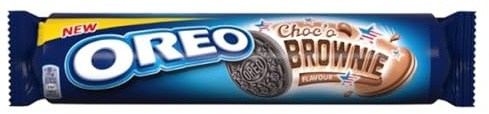 Oreo Cookie Rolle Choco Brownie 16x154g Packung (Oreo-Kekse mit Brownie-Geschmack)