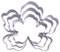 Tropical Emporte Pièces De Fleurs -3 Pièce – Acier Inoxydable