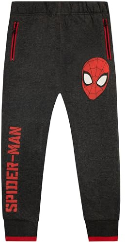 Marvel Boys Spiderman Joggers Grey Age 4 to 5 Years