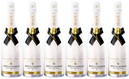 LOT 6 CHAMPAGNES MOËT & CHANDON MOËT ICE 75cl