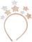 FRCOLOR Sterne Haarreif Glitzer Stern Krone Stirnband Party Kostüm Haarbänder Geburtstag Weihnachten Neujahr Party Kostüm Stirnbänder Kinder Kopfschmuck Foto Requisiten