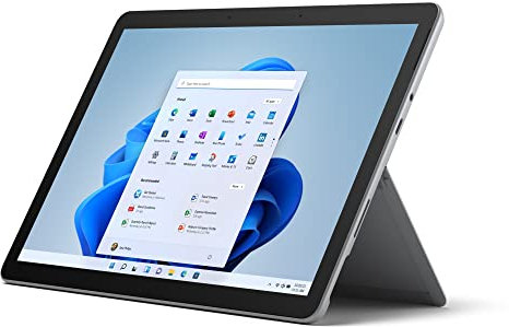 2020 Microsoft Surface Go 2 mit Intel Pentium Gold 4425Y (10,5 Zoll, 4 GB RAM, 64 GB SSD) Platin (generalüberholt)