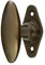 Antikas - Fensterolive in Messing patiniert - dunkel, Fenstergriff - 6,7x5,2 cm
