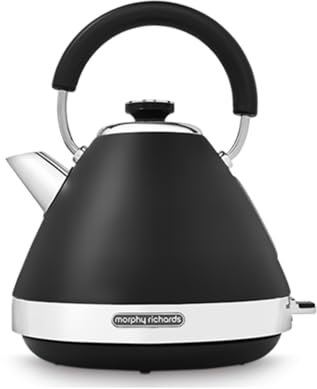 Morphy Richards 100131 Venture Pyramid Kettle Black