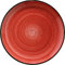 Bonna Premium Porcelain APSGRM30DZ Aura Passion Plate Teller flach, 30cm, Porzellan, rot, 1 Stück