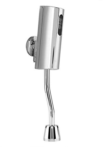 Válvula de urinario con sensor automático, baño, inodoro, sensor automático montado en la pared, válvula de descarga para urinario sin contacto, grifo inteligente de latón, urinarios automáticos
