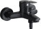 FQYEP Shower Faucet Handles,Single Lever Bath Mixer Tap,Matt Black,Wall Mounted Bath Mixer Tap,Shower Mixer Tap Set for Bath,Brass,Faucet for Bathtub