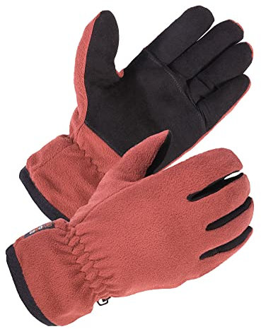 SKYDEER Handschuhe für Damen kaltes Wetter, Damen Winter Handschuhe mit Weichem Hirschleder Wildleder (SD8663T/L, Warme 3M Thinsulate Isolierung)