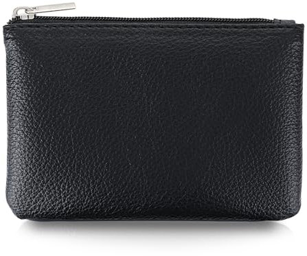 Giantree Mini Porte-Monnaie pour Femme, Petit Portefeuille pour Femme, Mini Porte-Monnaie pour Sacs à Monnaie, Sac de Rangement pour Pièces de Monnaie en Vrac (Black)