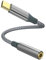 USB-C-auf-Aux-Audio-Dongle-Kabel, Typ C auf 3,5-mm-Buchse, Kopfhöreranschluss-Adapter für iPhone 15 Pro Max/15 Pro/15 Plus, Samsung Galaxy S23/S22/S21 Ultra, iPad Pro, Pixel