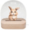 DEL MÀ Unique & Personal Personalisiertes Hase Nachtlicht Kinder & Babys Babyzimmer Deko Kinderzimmer Nachtlampe Mädchen Jungen Kinderlampe Inkl. Holzfuß & Netzteil