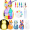 FGZU Katzenlampe Bastelset Kinder ab 6 jahre, Kreatives Geschenk Mädchen 6 7 8 9 10 Jahre, Basteln Mädchen 6-12 Jahre, DIY Katze Spielzeug Kinder Ostern Geschenkideen
