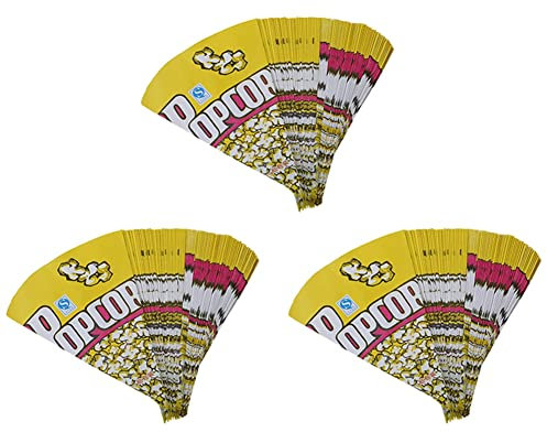 TsoLay 300 x Popcorntüten Papiertüten Mandeln Popcorn S