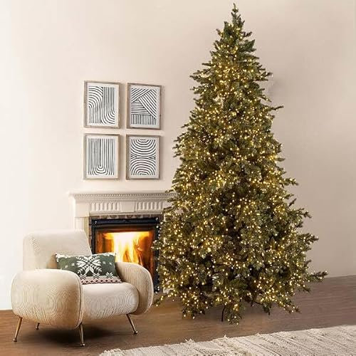 EDG Enzo De Gasperi Albero di Natale Pino Argentato 8.500 Led H 300 Cm D 192 Cm Ip 44