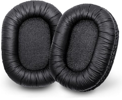 Voarmaks Cuscinetti di ricambio MDR 7506 compatibili con SONY MDR-7506, MDR-V6, MDR-V7, MDR-CD900ST Risposta in frequenza grezza quasi identica a quella originale