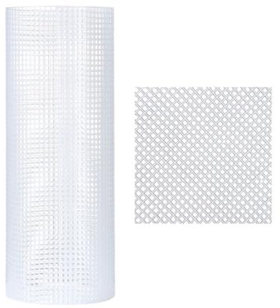 Plastic Canvas para Punto Manualidades con ganchos de rejilla for manualidades, bricolaje, suministros for manualidades, bolsas con ganchos, bolsas de tela de malla de plástico, alfombras, ganchos de