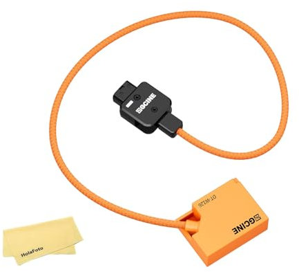 ZGCINE DT-W126 D-Tap vers NP-W126 Câble de batterie factice pour Fuji X-T50 X-T30 X-T1 X-Pro1 X-A1 X-E4- Longueur :60cm