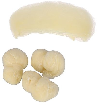 Baluue 100stücke Unsichtbares Haarnetz Elastisches Mesh Gold Haarnetz Für Arbeitsumfeld Komfortable Dehnbare Haarkappe Sicherer Halt Für Lebensmittelservice Und Labor