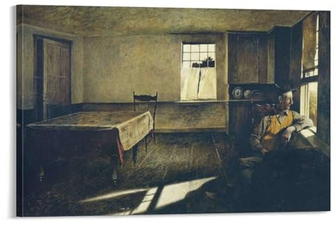 Henry Teel Andrew-Wyeth Poster, Bilddruck, Wandkunst, Poster, Gemälde, Leinwand, Poster, Kunstwerke, Raumästhetik, 60 x 90 cm