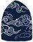 Bonnet chinois traditionnel en tricot pour homme et femme Motif nuages, Nuages Vent Chinois Traditionnel, taille unique