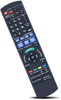 MOVHEIYL N2QAYB001046 Ersatz Fernbedienung Für Panasonic Recorder DMR-BCT720 DMR-BCT750 DMR-BCT950EG DMR-BCT721EG DMR-BCT820 DMR-BCT850EG DMR-BCT950 DMR-BST750 DMR-BST755EG
