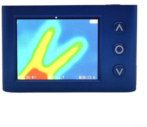 MLX90640 Caméra thermique portable avec fonction mémoire pour stocker jusqu'à 100 images
