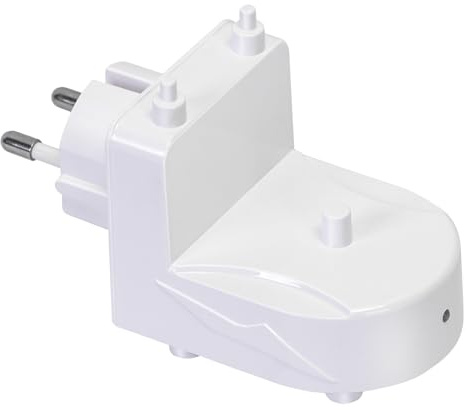 Wandladegerät für Philips Sonicare HX3000 HX6000 HX6100 HX8000 HX9000 Serie Elektrisches Zahnbürsten, Wandladegerät für Philips Sonicare Diamondclean Ladestation, EU-Stecker (White)