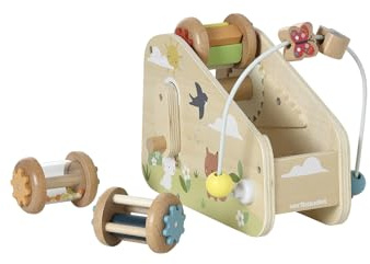VERTBAUDET Jouet Bébé Toboggan À Hochets en Bois FSC Bois TU