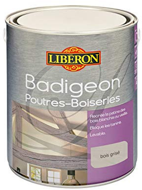 LIBERON Badigeon poutres et boiseries, Bois grisé, 2,5L