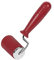 KAISER Backform-Roller 18 x 4 cm KAISERflex Red 100% lebensmittelechtes Silikon mit Metallkern ergonomische Griffe hohe Formstabilität und Flexibilität