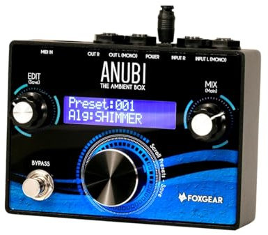 Foxgear Anubi Ambient/Ambient und Reverb MultiFX-Pedal