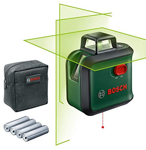 Bosch livella laser multifunzione AdvancedLevel 360 (3 linee laser incl. 360° per allineamento dell'intera stanza)