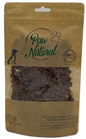 Paw Natural Hunde Leckerlis Training | Gluten- & getreidefrei | größte Vielfalt (Rind, 250 g (1er Pack))