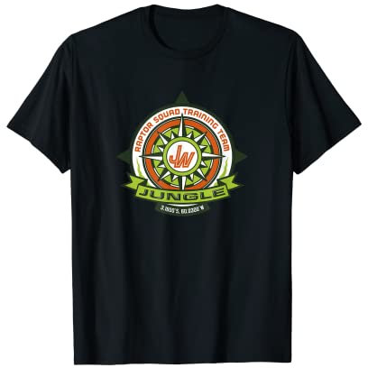 Jurassic World Jungle Training Raptor Squad Badge Camiseta