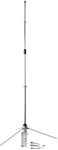 HYS Antenne à gain élevé UHF 350-500 MHz Antenne omnidirectionnelle en alliage d'aluminium à fréquence variable et connecteur SL16 pour répéteur d'appareils 350-500 MHz et talkie-walkie portable