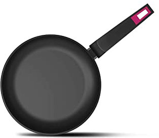 Taurus Best Moments Sartén 18 - Sartén aluminio forjado, 18 cm diámetro, mango ergonómico, apto para todo tipo de fuegos, recubrimiento antiadherente, apta para lavavajillas, libre PFOA, negro
