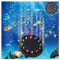 LONDAFISH Aquarium Dekoration Aquarium LED Licht,Blasenlicht,Bunte wasserdichte Led Fisch Tank Lichter, LED Aquarium Licht für Fisch Tank Dekoration