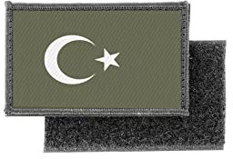 Aufnäher / Aufbügler, Camo, Camouflage, Flagge der Türkei