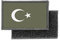 Aufnäher / Aufbügler, Camo, Camouflage, Flagge der Türkei