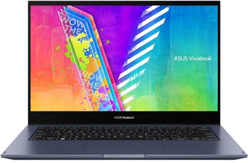 ASUS VivoBook Go 14 Flip J1400KA-ES21T Ordinateur portable 2 en 1, 14 po FHD Touch, processeur Intel Pentium Silver N6000, carte graphique UHD, 4 Go de RAM, 128 Go eMMC, empreintes digitales, Windows