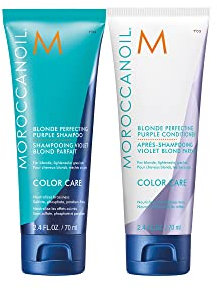 Moroccanoil Blonde Perfecting Purple Shampoo and Conditioner