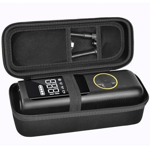 Case Compatible with Fanttik X8 for APEX/APEX EV Tire Inflator Portable Air Compressor. Storage Holder for Hafuloky for Woowind for ILTIDE for Prilotte Air Pump (Box Only) -Black