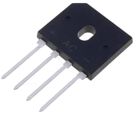 TNE Brückengleichrichter: einphasig; Urmax: 600V; If: 4A; Ifsm: 135A GBU4J Einphasendiodenbrücken flach