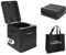 FREE CAMPO WC portatil Camping Accesorios Camping，Plegable，Compacto，M: 31 * 27 * 30 CM baño portatil (para Bolsas 50L)，para Adultos, niños, Camping, Senderismo, Atascos, Pesca, Viajes